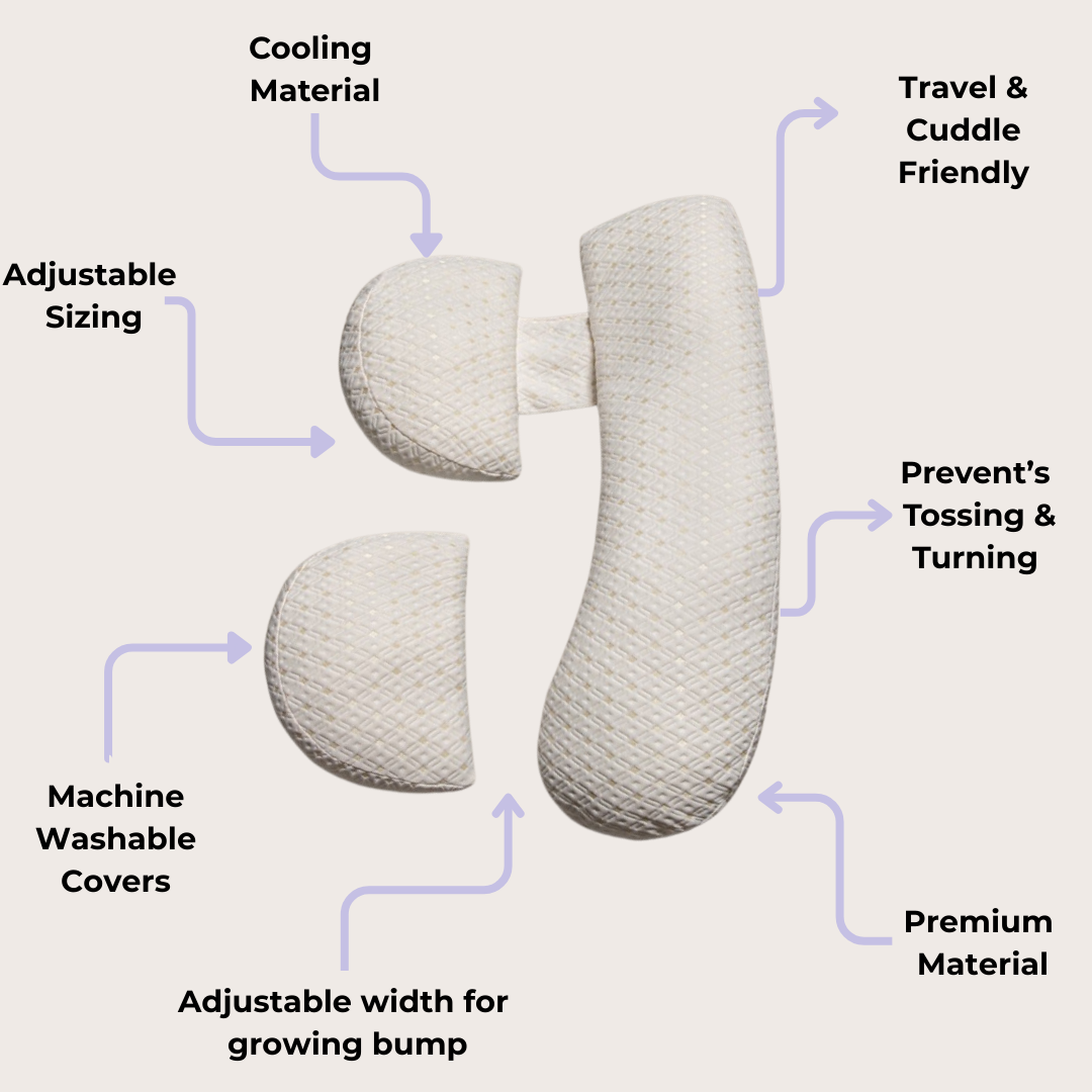 BumpBalance™️ Supportive Pregnancy Pillow